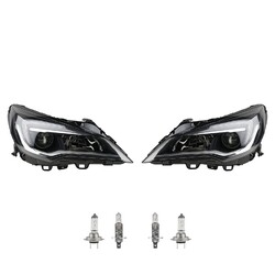 Scheinwerfer Set Halogen passend für Opel Astra K 06/15- mit H7 H1 Links Rechts