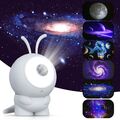 LED Sternenhimmel Projektor Lampen 360° Starry Mond Nebula Kinder Nachtlicht DE