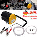 Diesel Ölpumpe 12V kräftiger Motor ÖL Wechsel Öl-Absaugpumpe Ölabsaugpumpe 60W