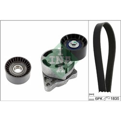 ORIGINAL® Schaeffler INA Keilrippenriemensatz für Opel VIVARO A Kasten VIVARO