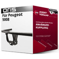 Anhängerkupplung starr für Peugeot 5008 06.2009-10.2010 top