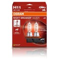 OSRAM NIGHT BREAKER® SILVER H11 HALOGEN SCHEINWERFERLAMPE 12V 52294569