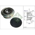 Generatorfreilauf INA 535 0125 10 für Ford für Volvo