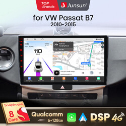 Android 13 Autoradio 6+128GB für Passat B7 ab 2010 Navi GPS 2Din Carplay Radio