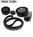 SKF VKMA 31084 Keilrippenriemensatz für AUDI,VW