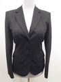Betty Barclay Blazer Taschen schwarz dezent gestreift Gr.34 (Z65)