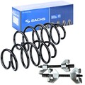 2x SACHS Fahrwerksfeder Vorne + Federspanner für BMW X1 E84 2.0D 10.09-06.15