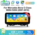 Für Benz C Class W204 S204 10.25" 64GB Android 14 Car Play Radio Autoradio GPS