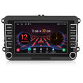 CarPlay Autoradio Android 13 DAB+ GPS Navi BT DVR Für VW Golf 5 6 Tiguan Passat