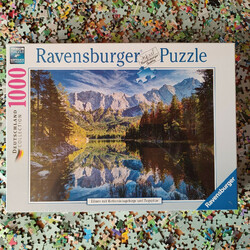 Puzzle - Eibsee mit Wettersteingebirge - 1000 Teile, Ravensburger (19367)