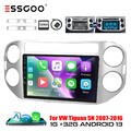 Für VW Tiguan 5N 07-2016 9" Carplay Android 13 Auto Autoradio GPS SAT NAV 1+32G