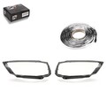 2x Streuscheibe Hauptscheinwerfer Glas links rechts Set für Audi A3 8P 2008-2012