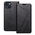 FÜR SAMSUNG GALAXY A54 5G - RFID Book Case Hülle Handy Tasche Schutz SCHWARZ