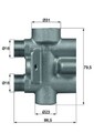 MAHLE Thermostat, Ölkühlung TO 9 75 für AUDI VW