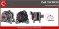 CASCO CAL15596GS Lichtmaschine Generator 180A 12V für FIAT Ducato Bus (250, 290)