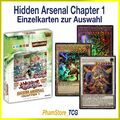 YuGiOh! Hidden Arsenal: Chapter 1 Einzelkarten zur Auswahl.