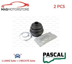 ACHSMANSCHETTE ANTRIEBSWELLE PAAR WHEEL SIDE PASCAL G5F008PC 2PCS I NEU