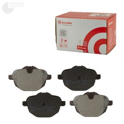 Brembo Scheibenbremsbelag hinten P50090 fürMercedes Benz A-Klasse W169 B-Klasse