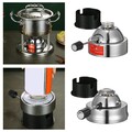 Gasofen mit Piezo-Zündung Campingkocher für Outdoor-Camping im Haushalt