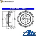 2x BREMSTROMMEL 24.0220-0009.1 FÜR FORD KA+/III FIESTA/VI/Van ENBI/ENAP 1.2L 
