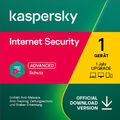 Kaspersky Internet Security 2022  1, 2, 3, 5,10 PC Geräte 1 oder 2 Jahre 
