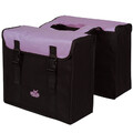 Doppelpacktasche Greenlands 34 Liter 37 x 33 x 14cm (2x)  - Schwarz/Violett