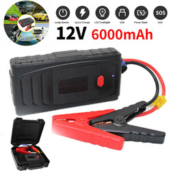 30000mAh Auto KFZ Starthilfe 600A12V Jump Starter Ladegerät Booster Power Bank