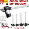 DC 24V 6000N Elektrischer Linearantrieb 600MM 1000MM Linearmotor Linear Actuator