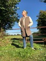 Steppweste lang Damen Longweste "Vilma" Friendtex Übergangsweste Danish Fashion