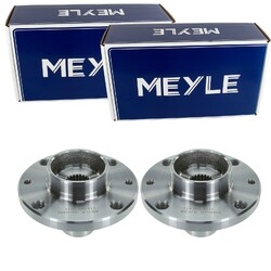 2X MEYLE RADNABE VORNE BEIDSEITIG PASSEND FÜR FIAT DOBLO FIORINO STRADA