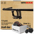 AHK abnehmbar für Suzuki Swift Fliessheck III Typ EZ/MZ 05- +ESatz 13poliger TOP