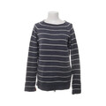 Marine Sweden, Strickpullover, Größe: 48/50, Blau/Weiß, Baumwolle, Streifen #7vl