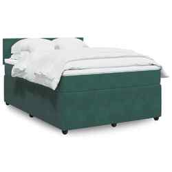 Boxspringbett mit Matratze Samt Polsterbett Bettkasten Stauraumbett Doppelbett