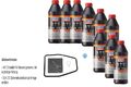 9 L Liqui Moly Top Tec ATF 1200 MEYLE Getriebeölfilter für BMW 5er 520i 525i