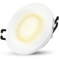 Bad Einbaustrahler flach dimmbar IP65 weiß rund inkl. LED Modul 230V 5W warmweiß