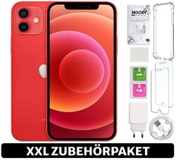 Apple iPhone 12 - 64 128 256 GB - Schwarz Rot Weiß Blau Grün - XXL Starterset