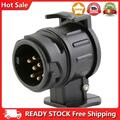 13- bis 7-poliger Anhängerstecker-Adapter, wasserdichter Mini-Steckdosen-Adapter