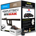 Anhängerkupplung abnehmbar für SUZUKI Swift Fliessheck +E-Satz AHK
