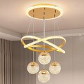 Kristall-Lampe LED-Pendelleuchte Moderne Kronleuchter Kristall-Licht Dimmbare