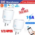 16A WLAN Smart Steckdose-EU Steuerung mit Smart Life/Tuya Alexa Google Home DHL