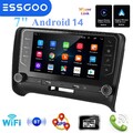 Android 14 Autoradio Für Audi TT 8J MK2 4+64G 2USB CarPlay GPS NAVI SWC RDS WIFI