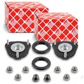 2x FEBI BILSTEIN Federbeinlager Domlager passend für FORD FOCUS DNW DAW DBW DFW