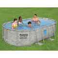  Power Steel Pool Set Schwimmingpool Schwimmbecken Aufstellpool Poolset Bestway