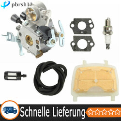 Vergaser mit Benzinfilter Für Stihl MS171 MS181 MS201 MS211 MS181C Kettensäge DE