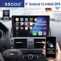 Autoradio Android13 9" Carplay 4+64G DAB BT Für Mercedes Benz C-Klasse W204 +KAM