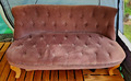 Sofa Velour 2Sitzer gebraucht - nördl. Berlin bei Oranienburg Abholung