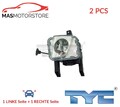 NEBELSCHEINWERFER PAAR SET TYC 19-0187-05-2 2PCS P FÜR OPEL MERIVA