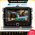 8-Kern Android 13 Autoradio Navi GPS DAB+ CarPlay Wifi Canbus DSP Für Fiat 500L