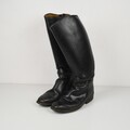Cavallo Reitstiefel Gr. 40 / 6,5 / Höhe 47 / Wade 40 - Leder - schwarz