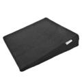 Universal Sitzkissen Keilkissen 37x37cm Sitzerhöhung Autositz Schwarz Bürostuhl